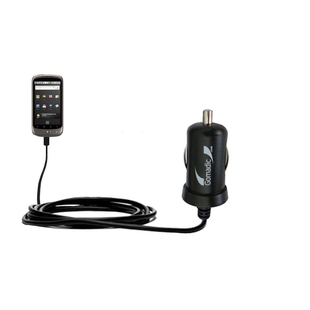 Mini Car Charger compatible with the Google Nexus One