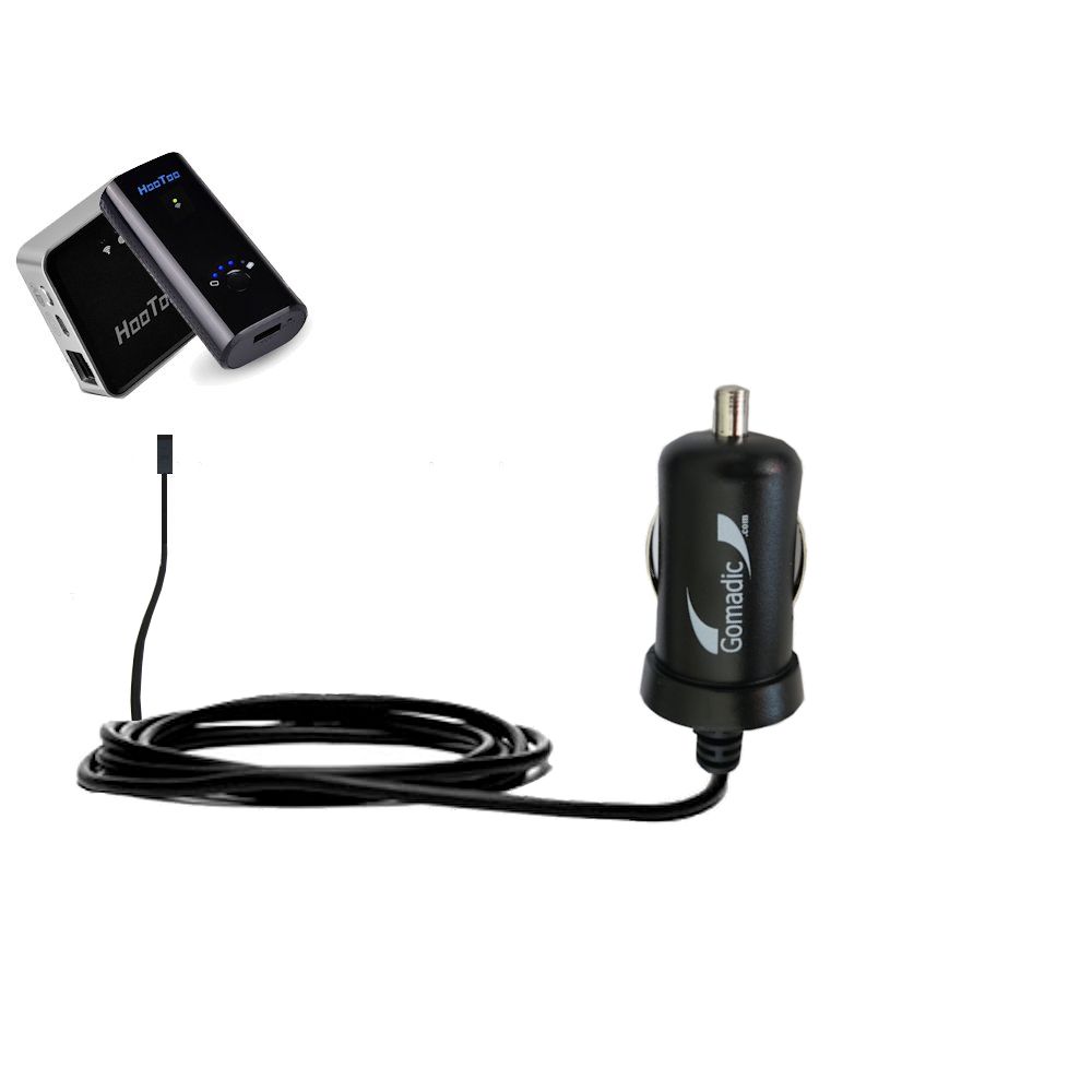 Mini Car Charger compatible with the HooToo TripMate Nano