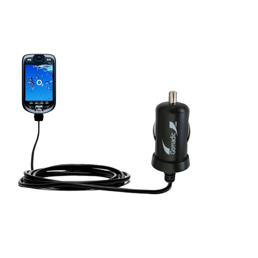 Mini Car Charger compatible with the HTC Blue Angel