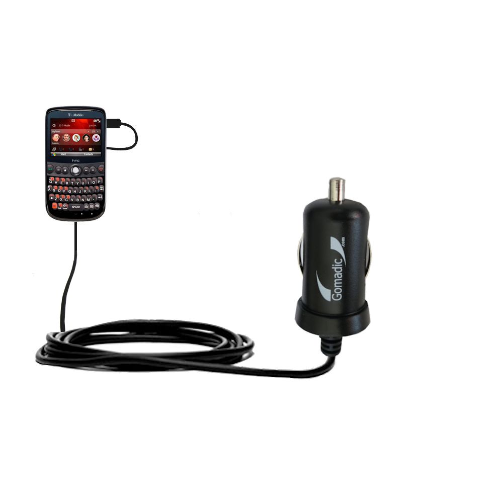 Mini Car Charger compatible with the HTC Dash 3G