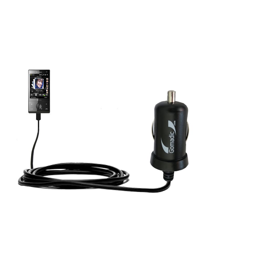 Mini Car Charger compatible with the HTC Diamond