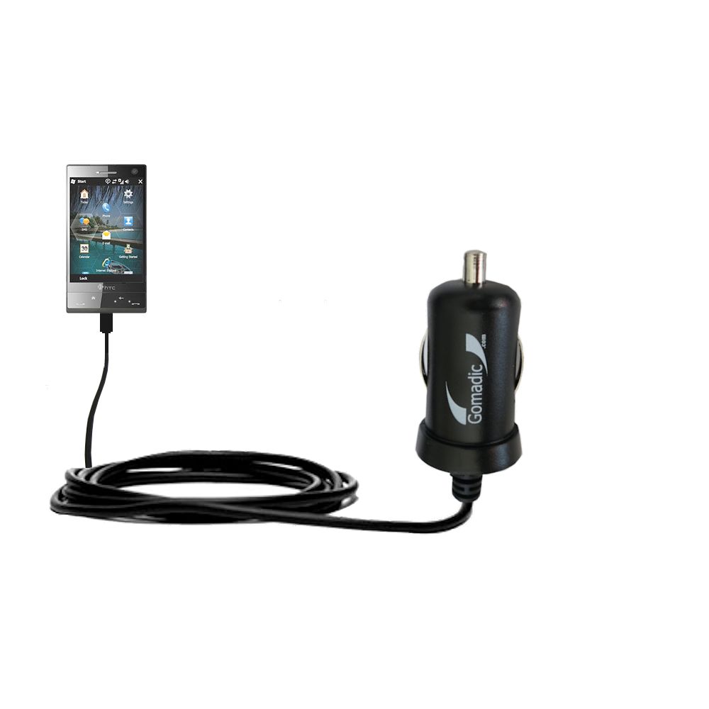 Mini Car Charger compatible with the HTC Firestone