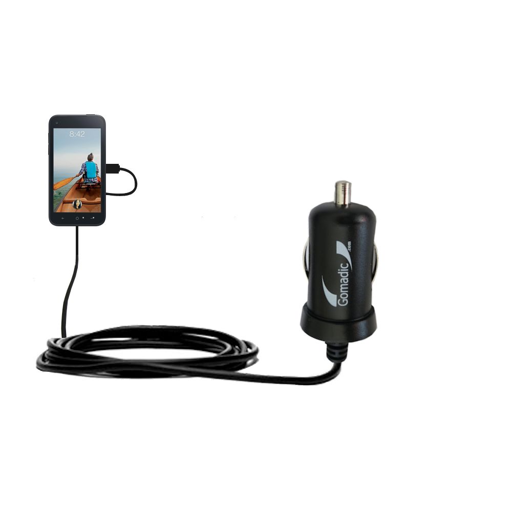 Mini Car Charger compatible with the HTC First
