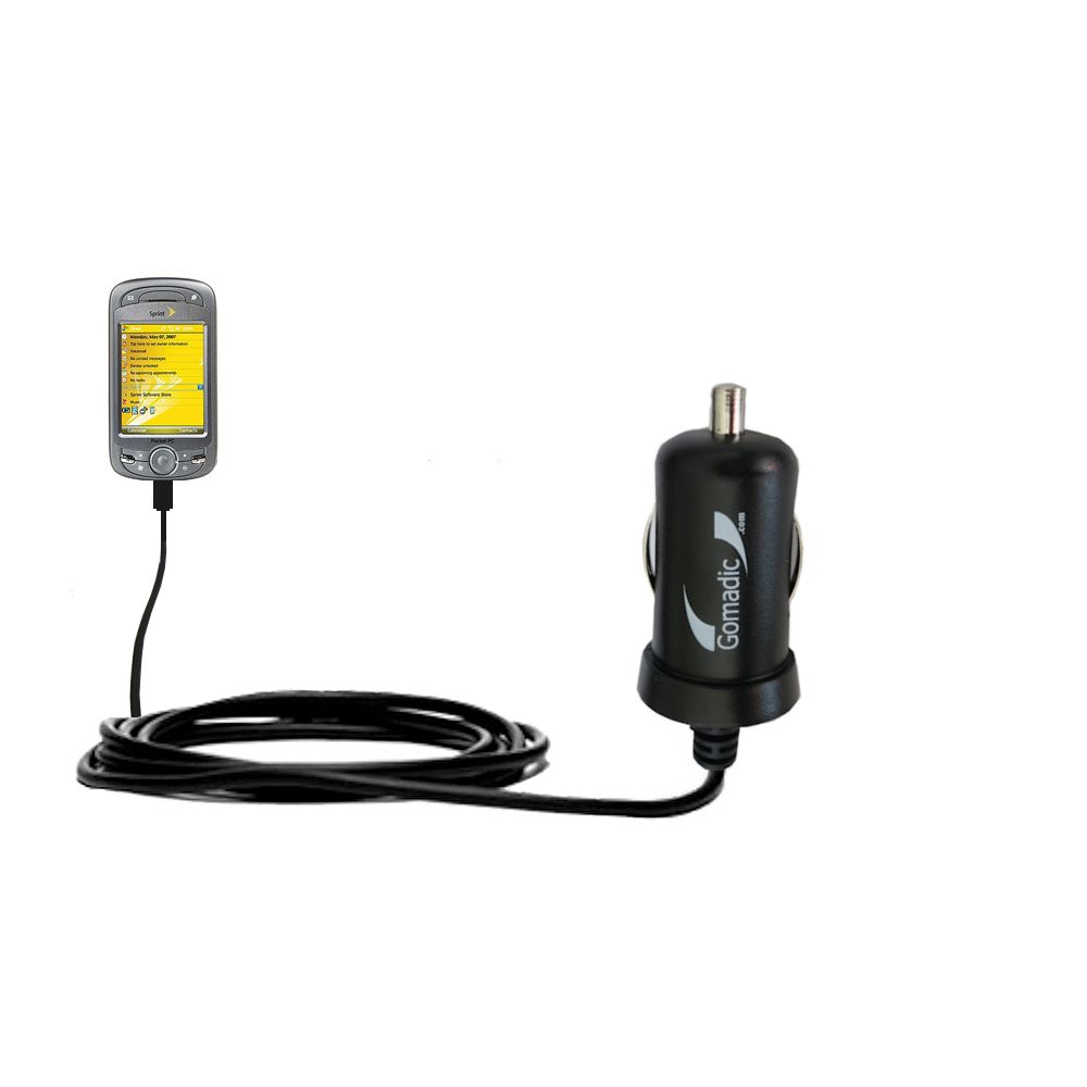 Mini Car Charger compatible with the HTC Mogul