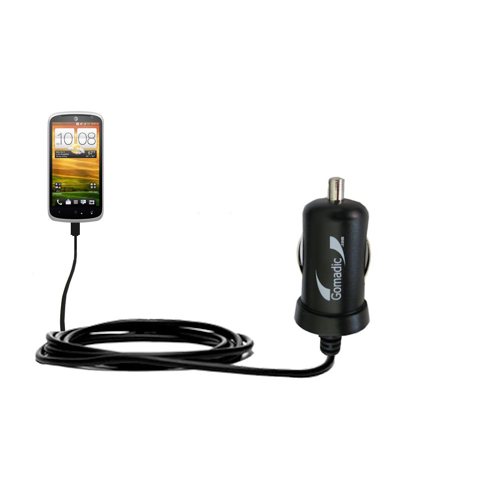 Mini Car Charger compatible with the HTC One VX