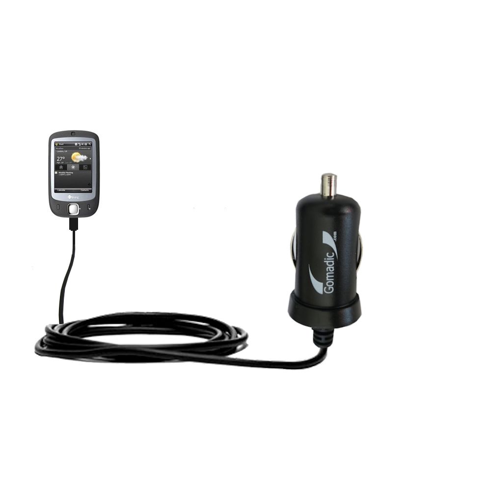 Mini Car Charger compatible with the HTC P3450