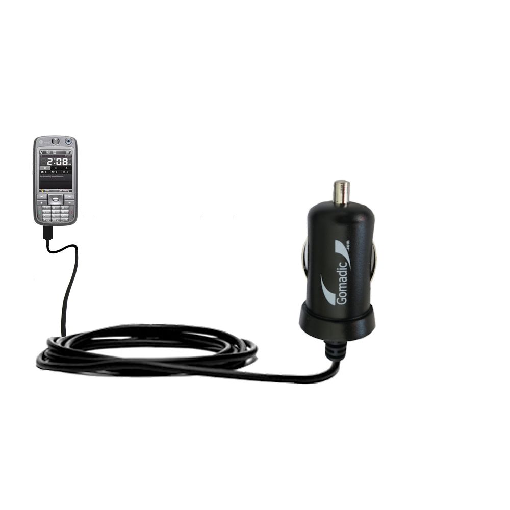 Mini Car Charger compatible with the HTC S730