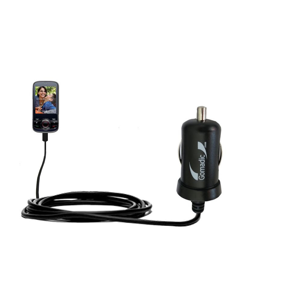 Mini Car Charger compatible with the HTC Shadow II
