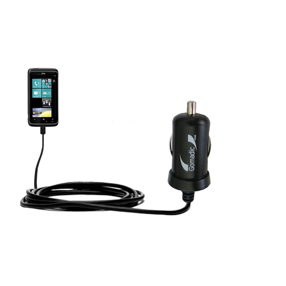 Mini Car Charger compatible with the HTC Spark