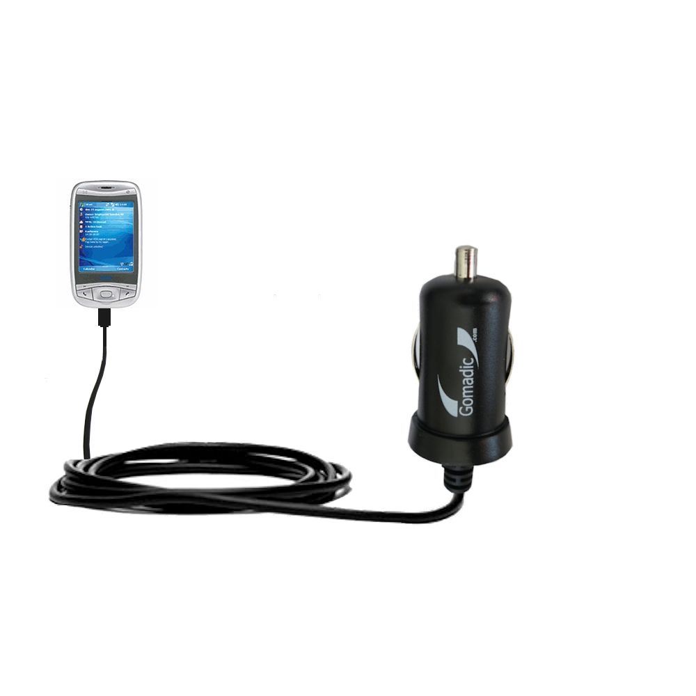 Mini Car Charger compatible with the HTC Wizard