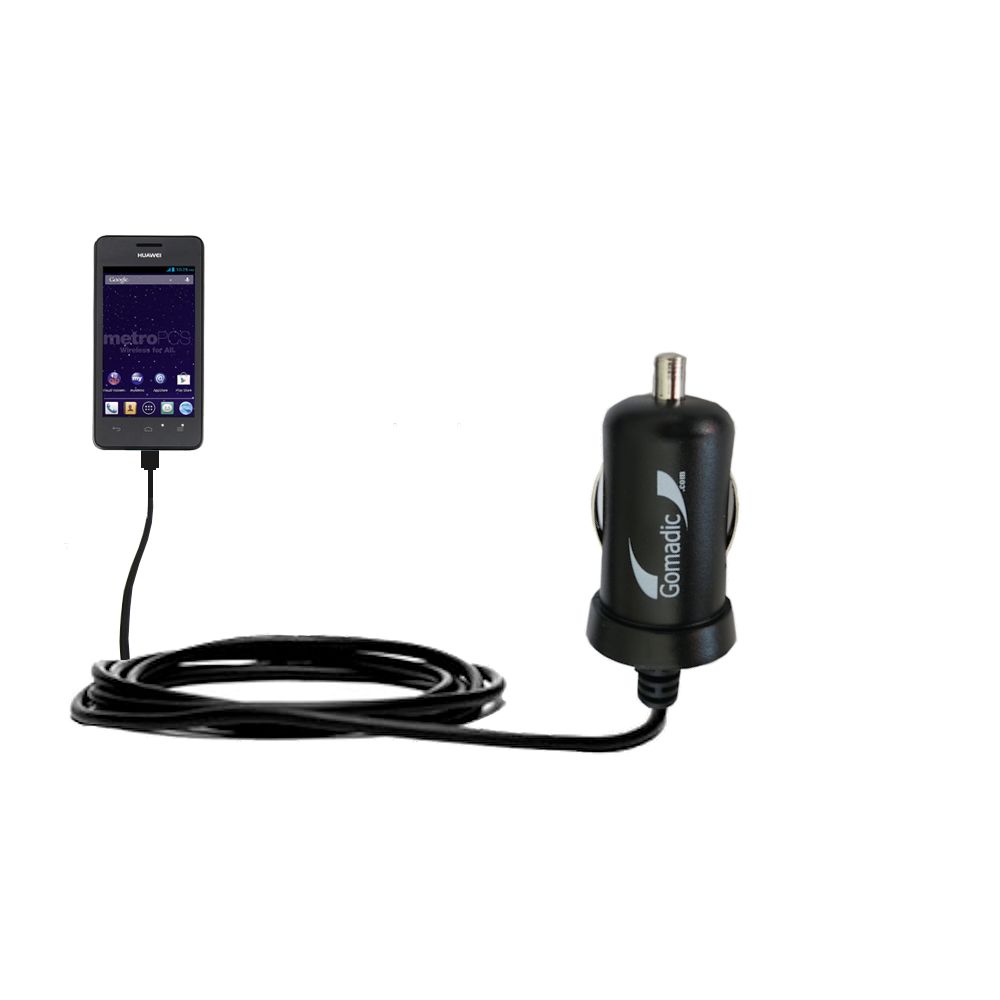 Mini Car Charger compatible with the Huawei Valiant