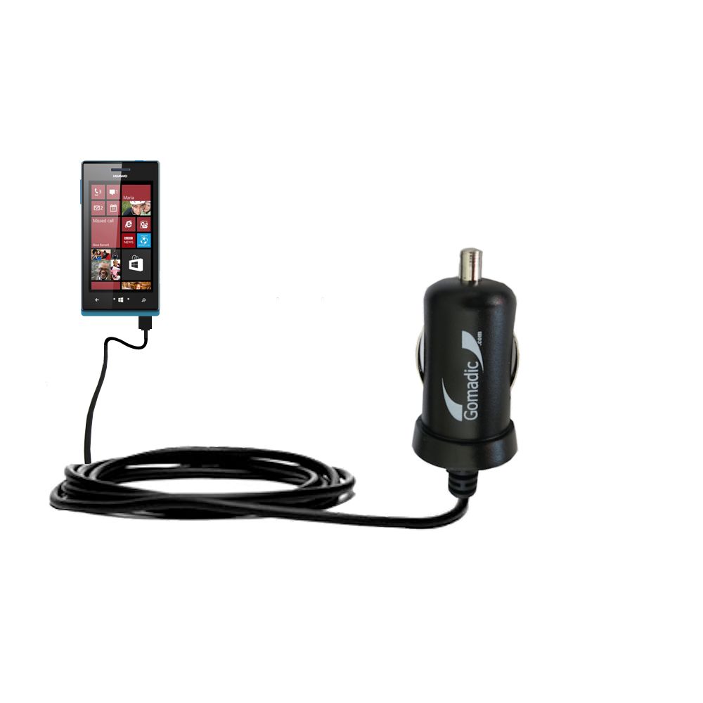 Mini Car Charger compatible with the Huawei W1