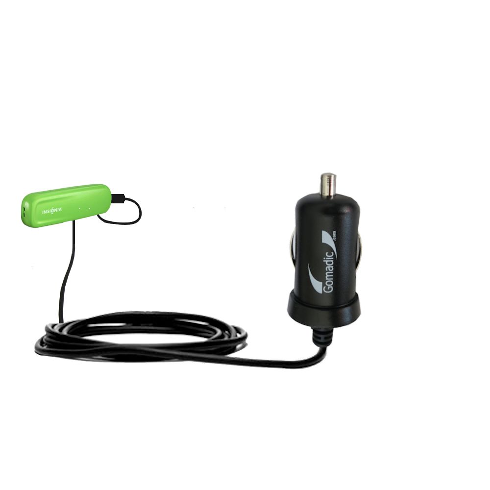 Mini Car Charger compatible with the Insignia NS-KDTR1 Little Buddy Child Tracker