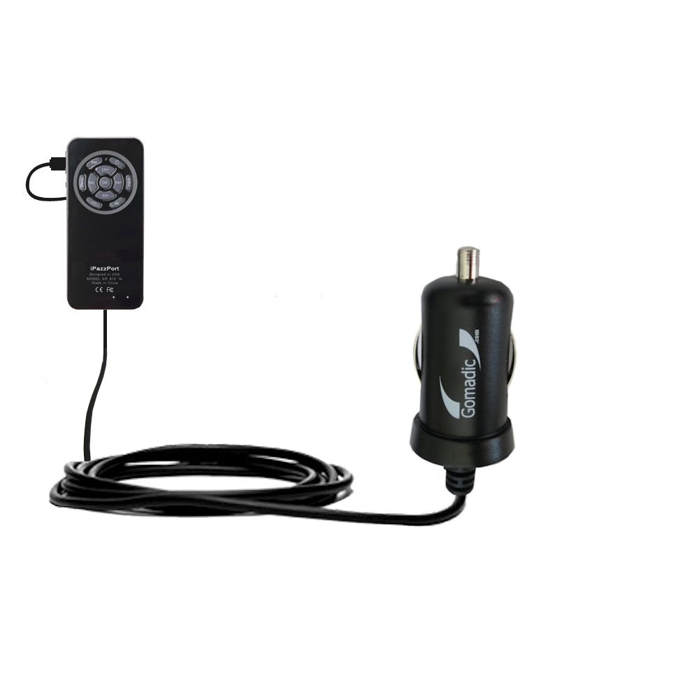 Mini Car Charger compatible with the iPazzPort Fly Air KP-810-10 / 10A keyboard