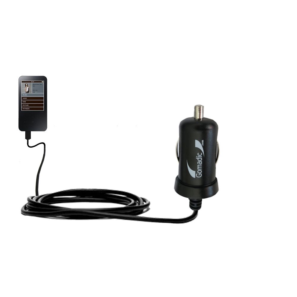 Mini Car Charger compatible with the iRiver B30