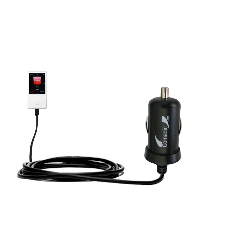 Mini Car Charger compatible with the iRiver E100