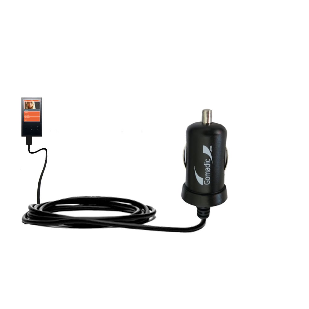 Mini Car Charger compatible with the iRiver E200