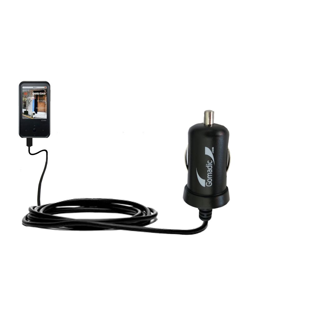 Mini Car Charger compatible with the iRiver S100