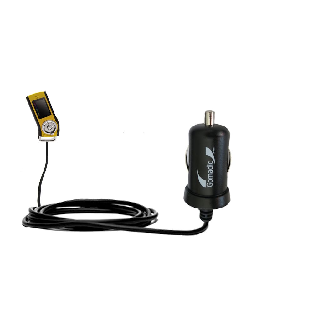 Mini Car Charger compatible with the iRiver T10