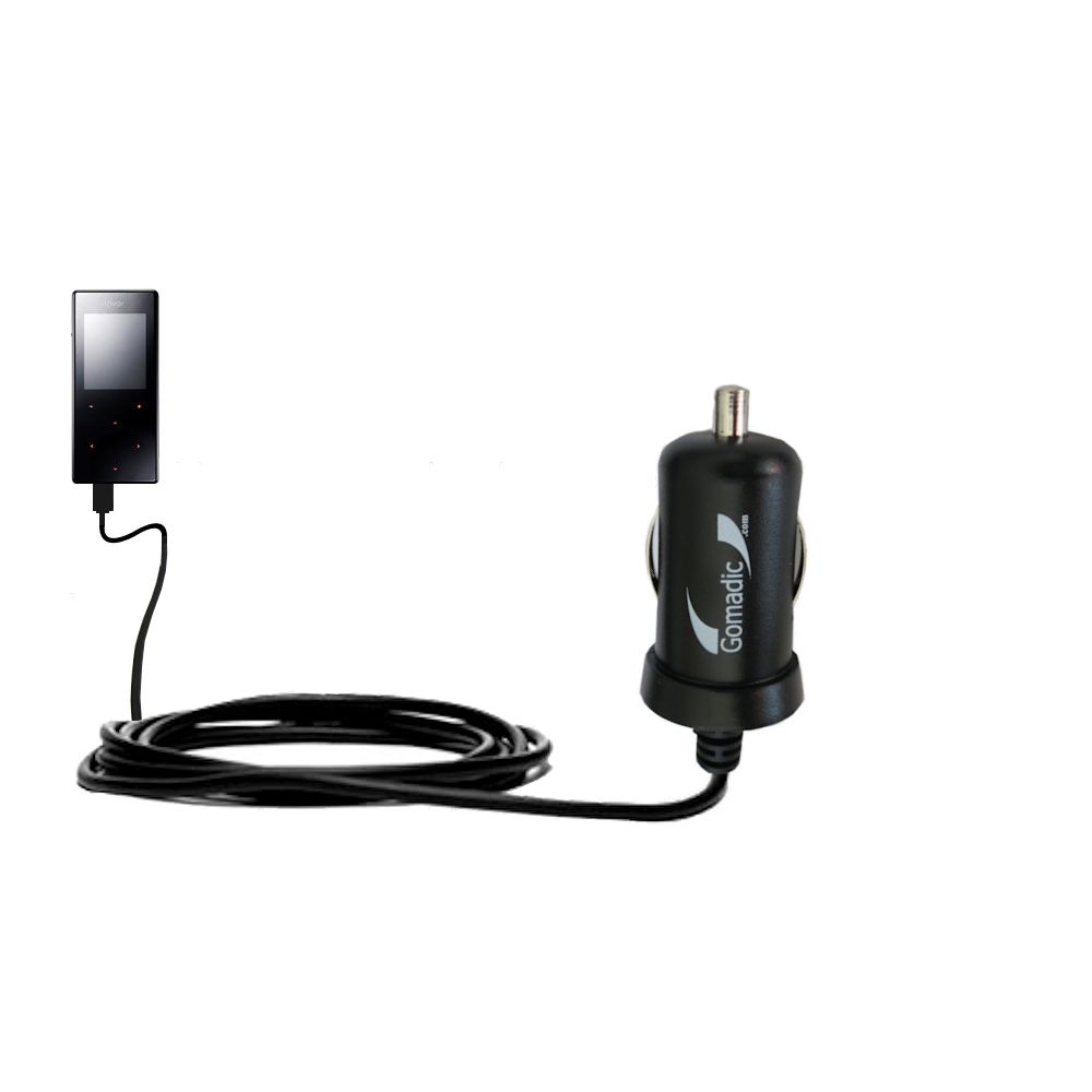 Mini Car Charger compatible with the iRiver T6