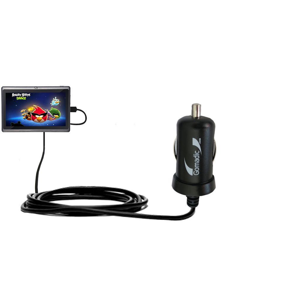Mini Car Charger compatible with the iView 754TPC