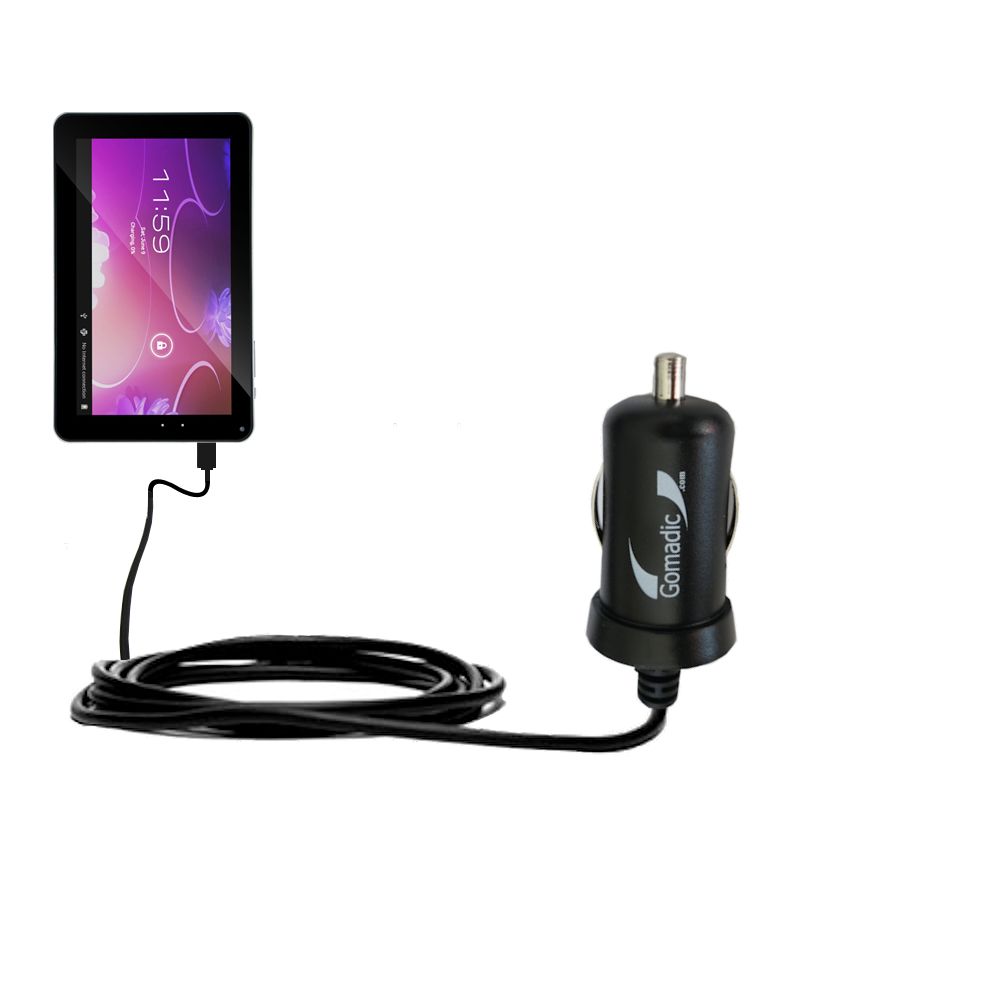 Mini Car Charger compatible with the iView 900TPC