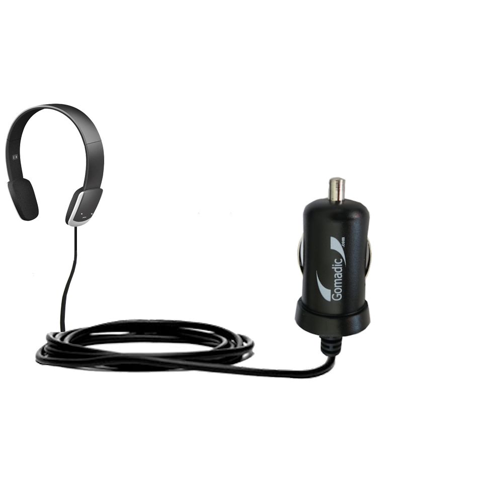 Mini Car Charger compatible with the Jabra Halo 2