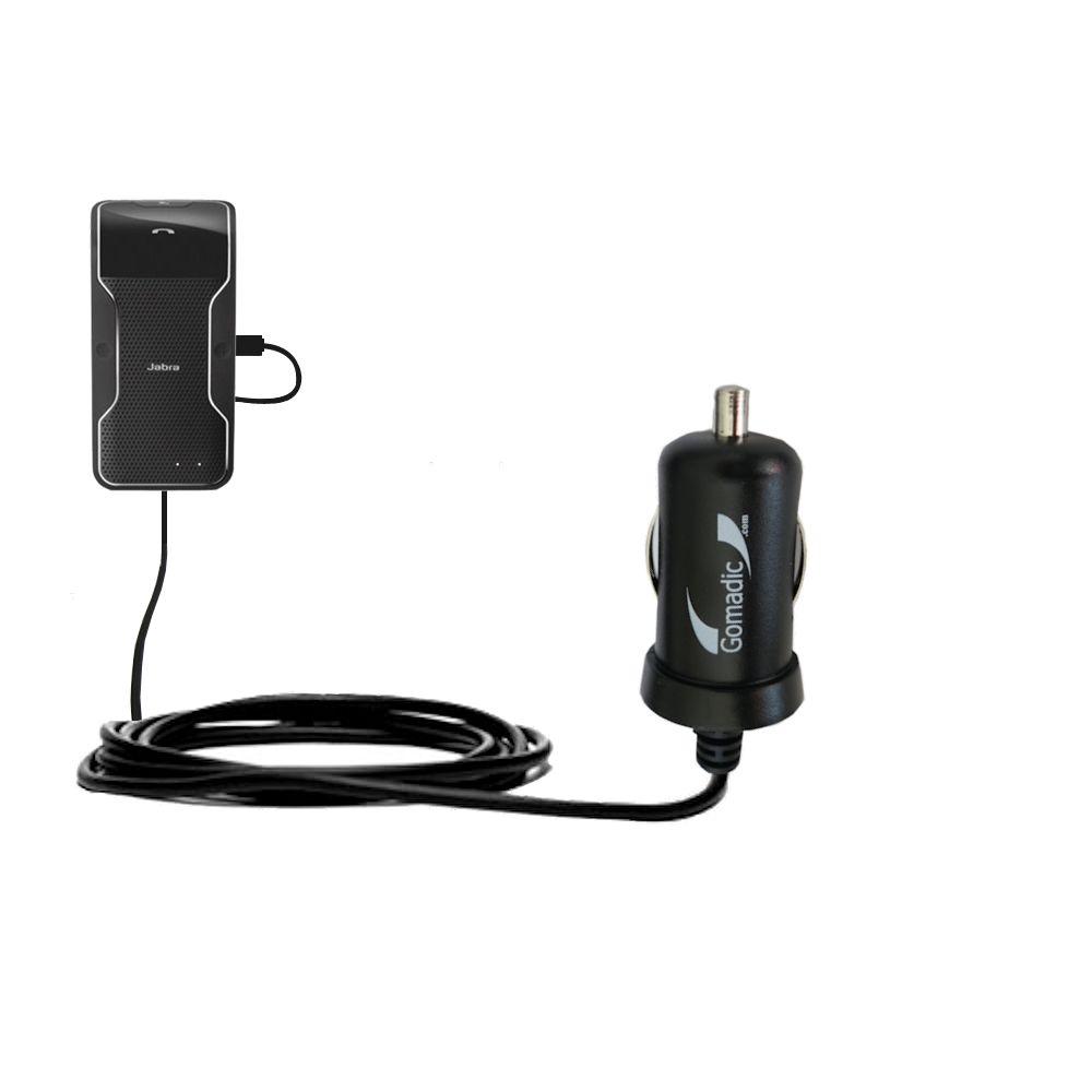 Mini Car Charger compatible with the Jabra Journey