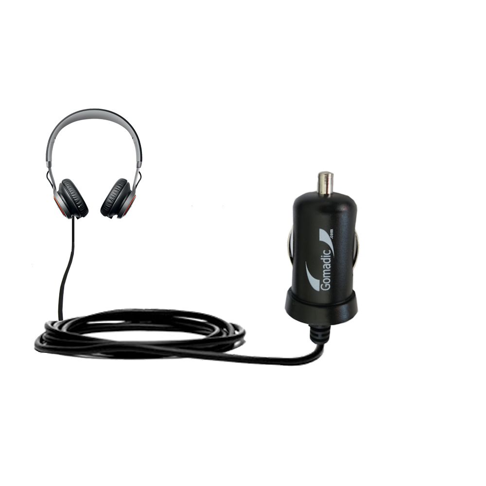 Mini Car Charger compatible with the Jabra Revo