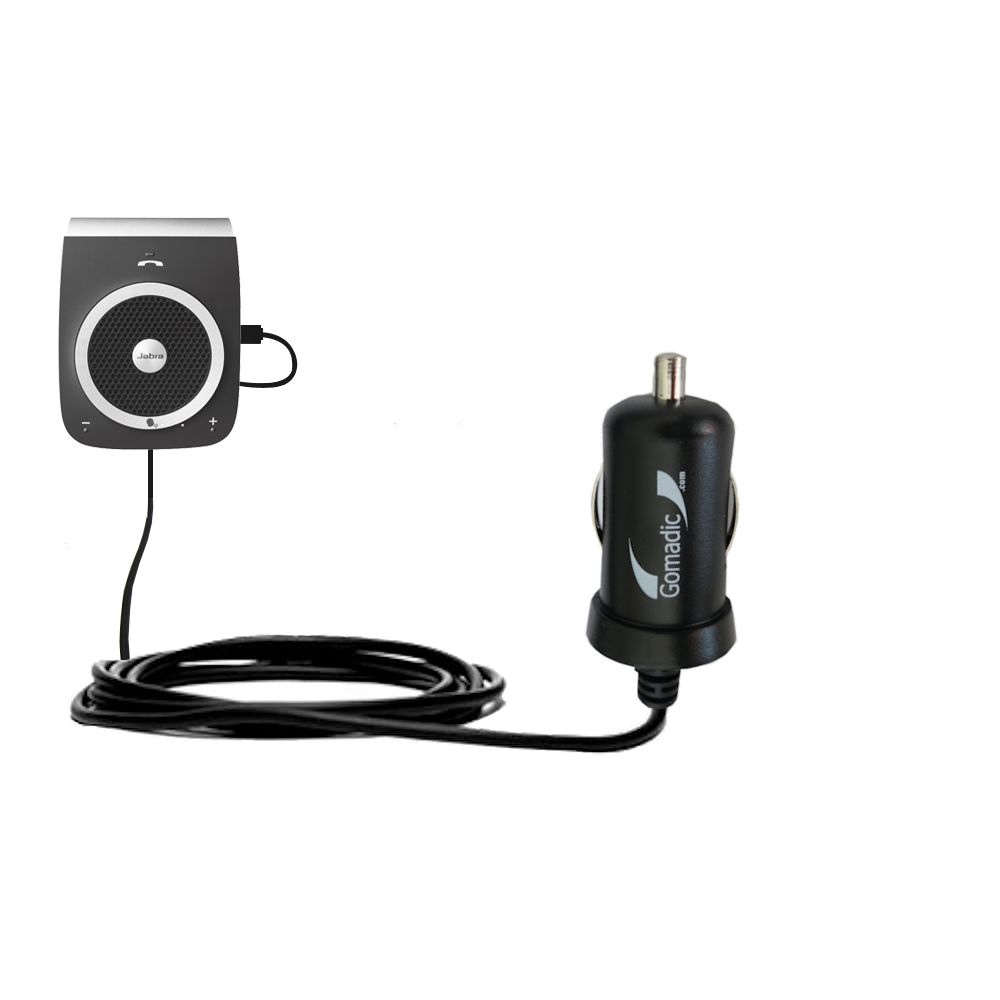 Mini Car Charger compatible with the Jabra Tour
