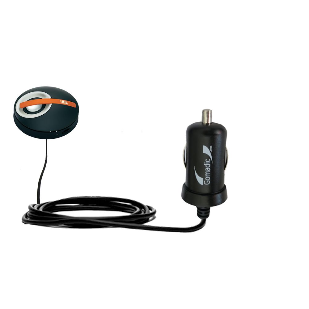Mini Car Charger compatible with the JBL On Tour Micro