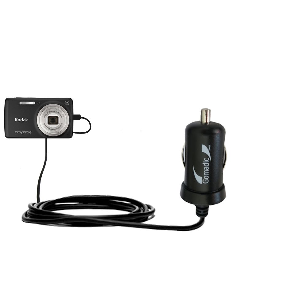 Mini Car Charger compatible with the Kodak EasyShare M552