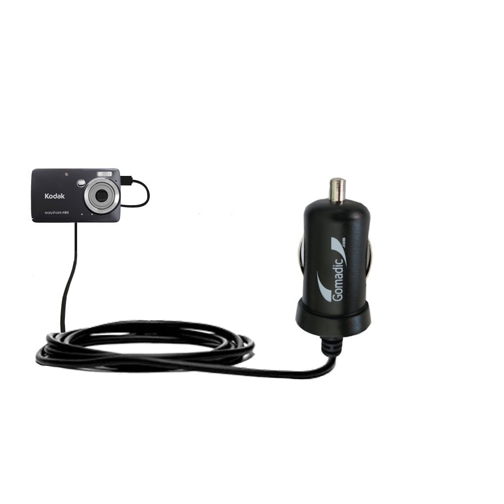 Mini Car Charger compatible with the Kodak EasyShare MINI