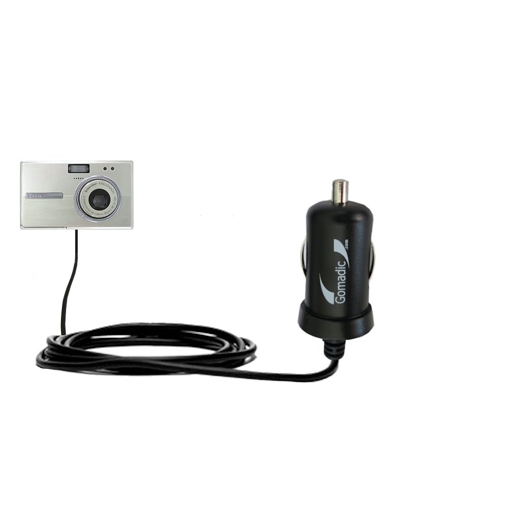 Mini Car Charger compatible with the Kodak EasyShare One 6MP