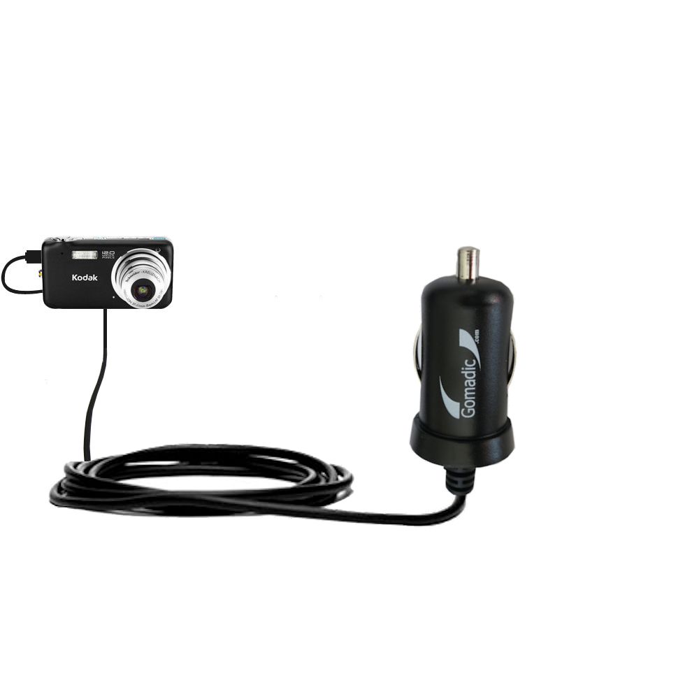 Mini Car Charger compatible with the Kodak Easyshare V1253