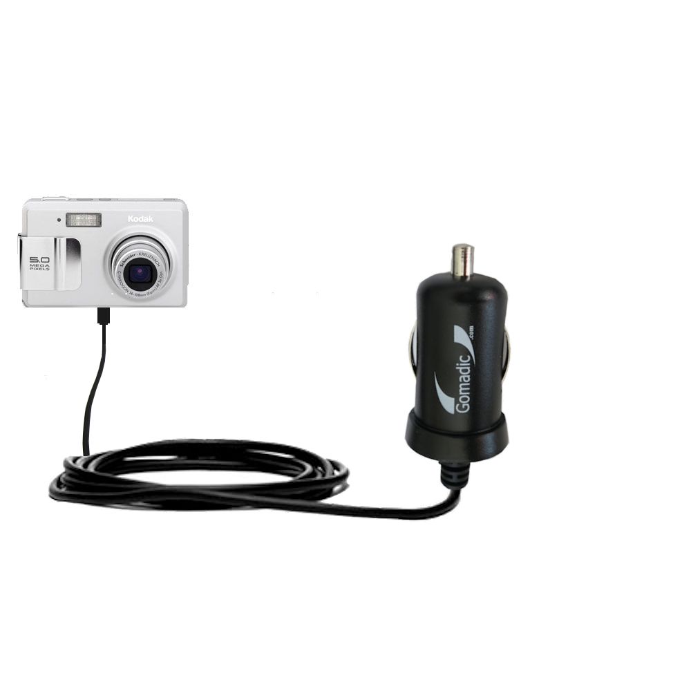 Mini Car Charger compatible with the Kodak LS755