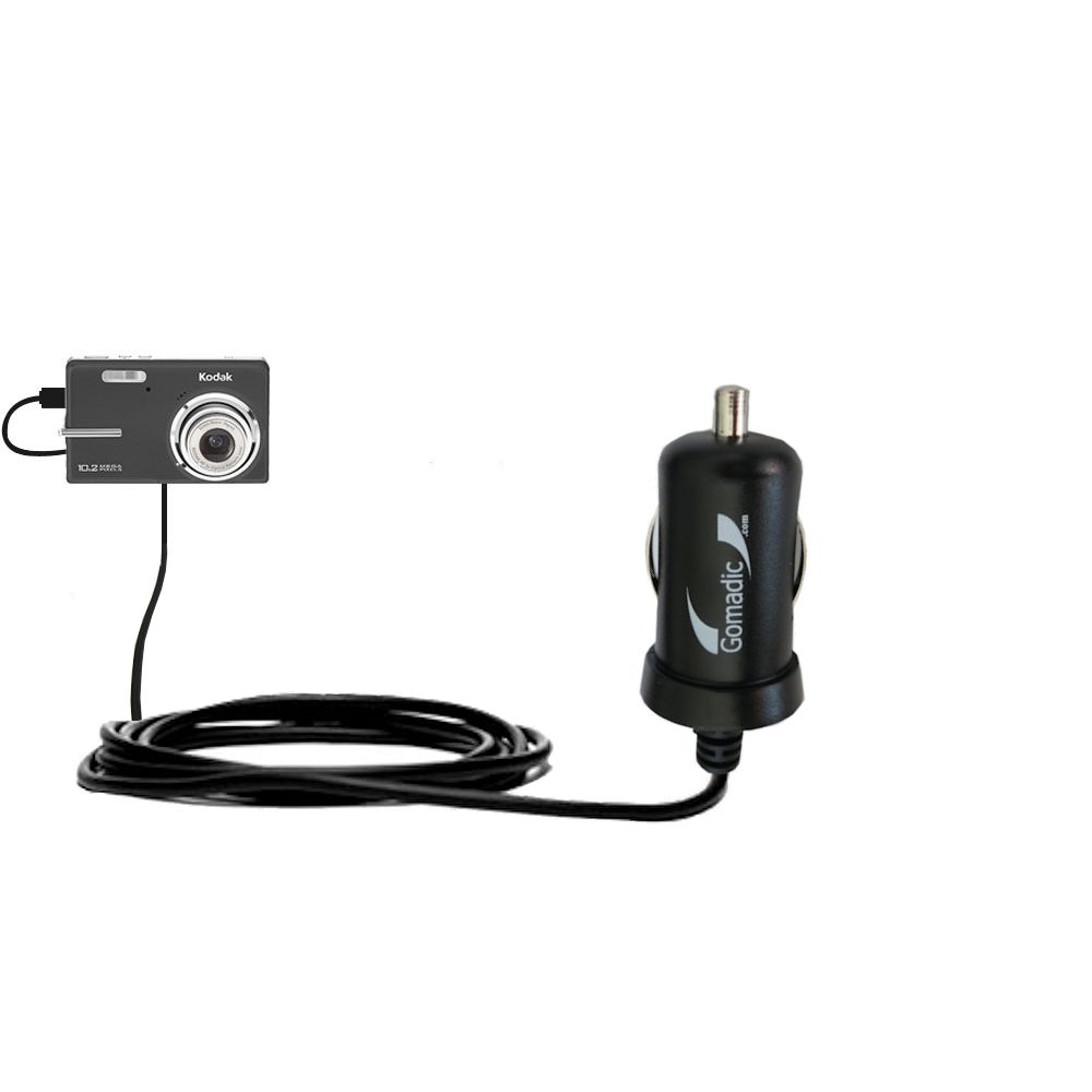 Mini Car Charger compatible with the Kodak M1073 IS