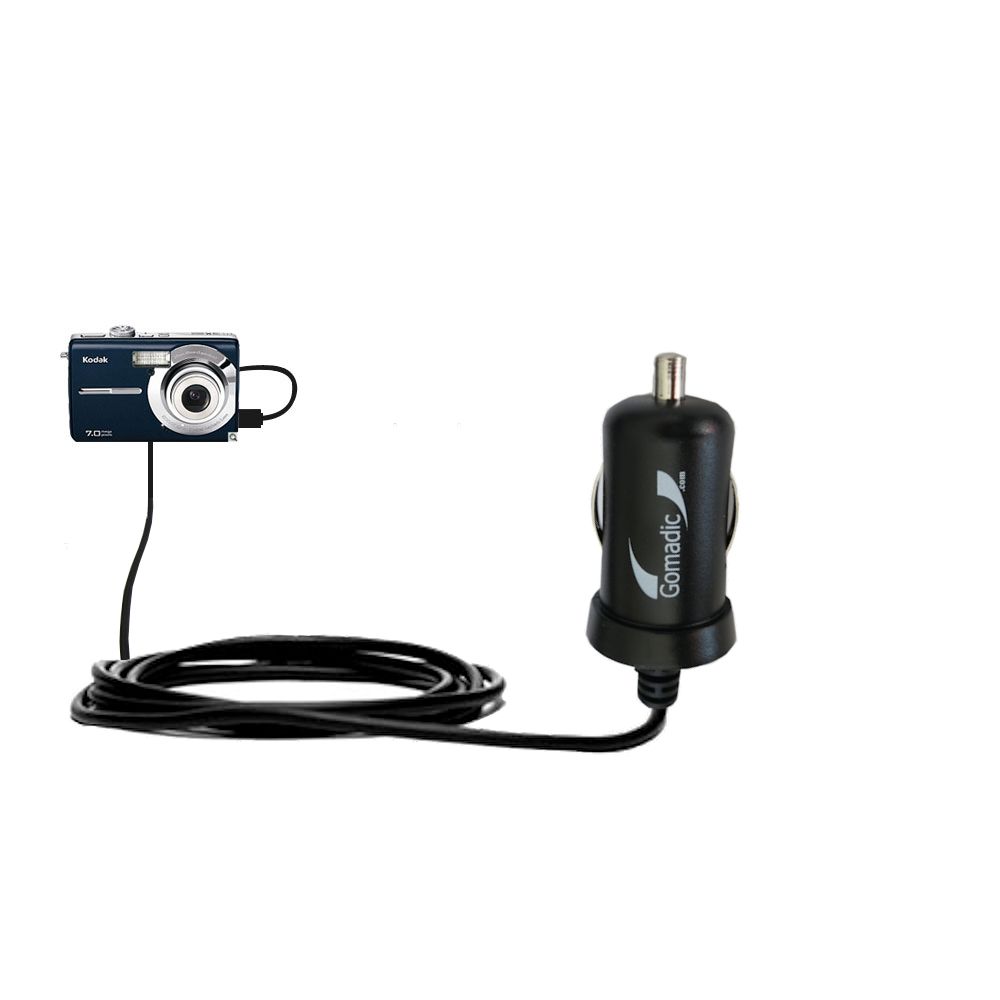 Mini Car Charger compatible with the Kodak M753