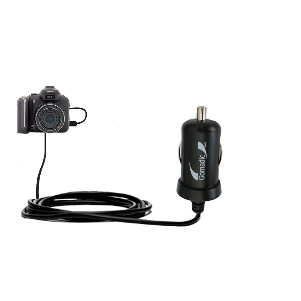 Mini Car Charger compatible with the Kodak P880