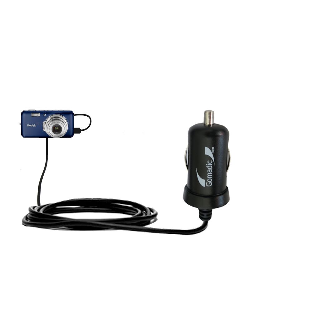 Mini Car Charger compatible with the Kodak V1003