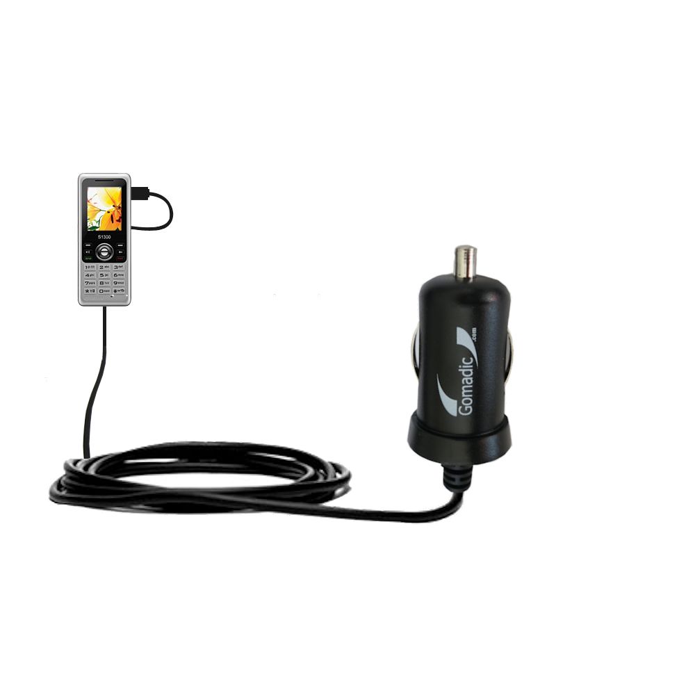 Mini Car Charger compatible with the Kyocera  Melo S1300