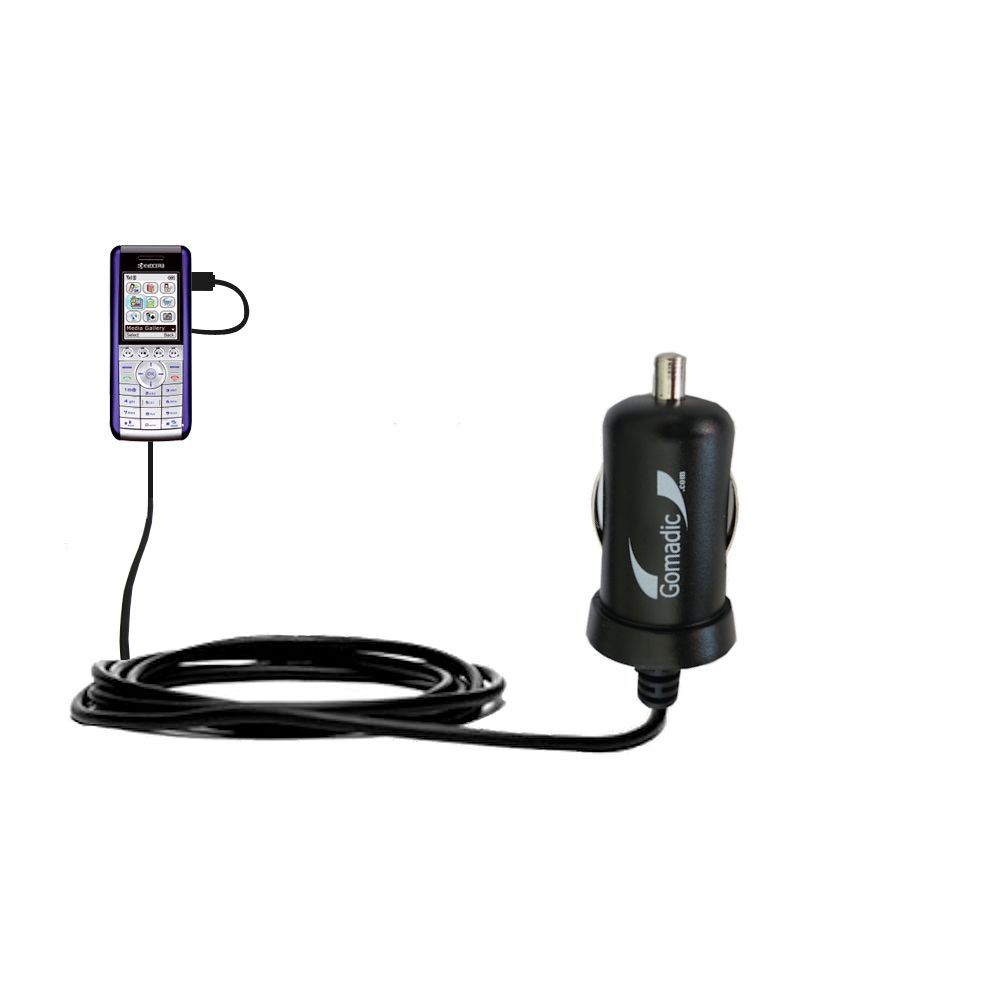 Mini Car Charger compatible with the Kyocera K352