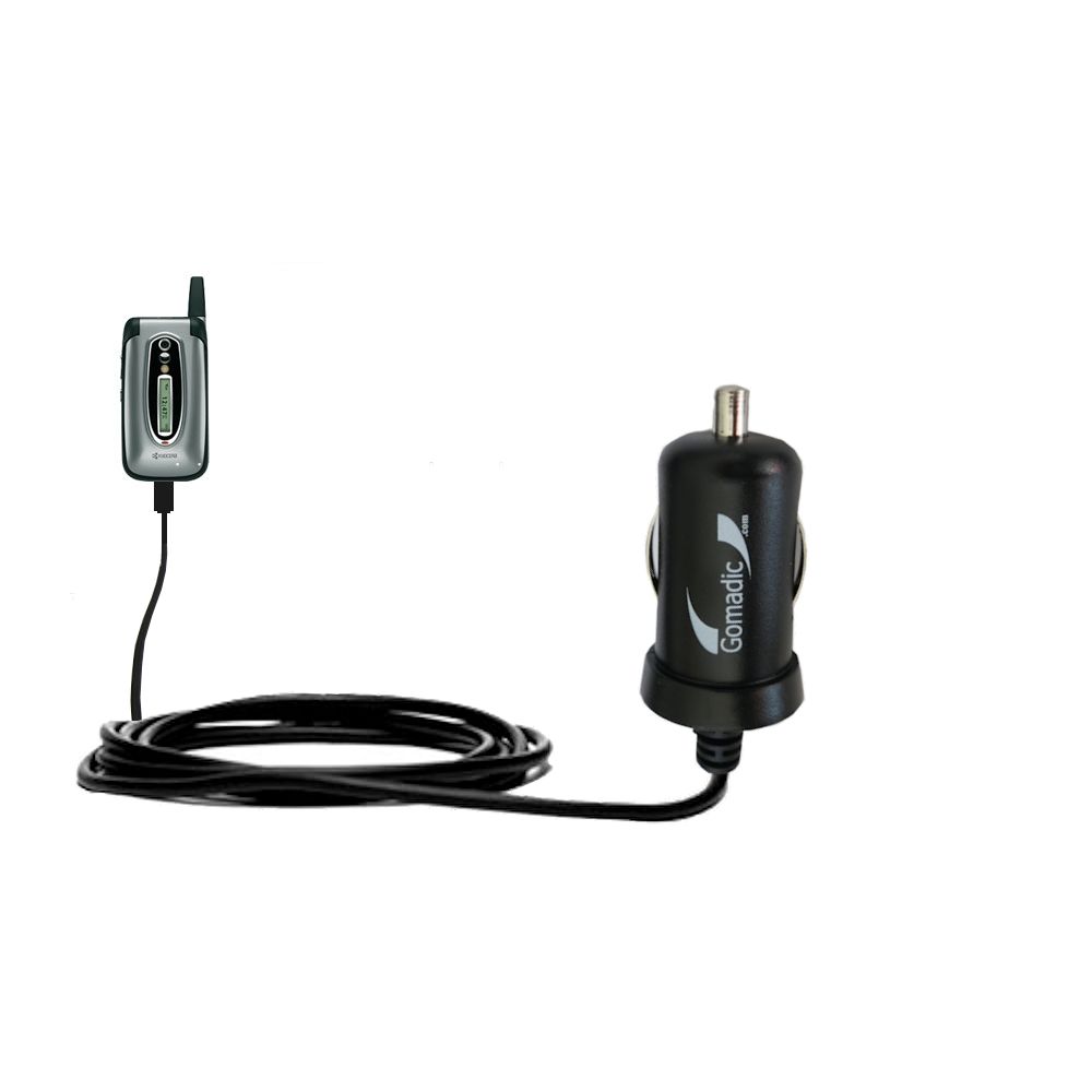 Mini Car Charger compatible with the Kyocera KX16
