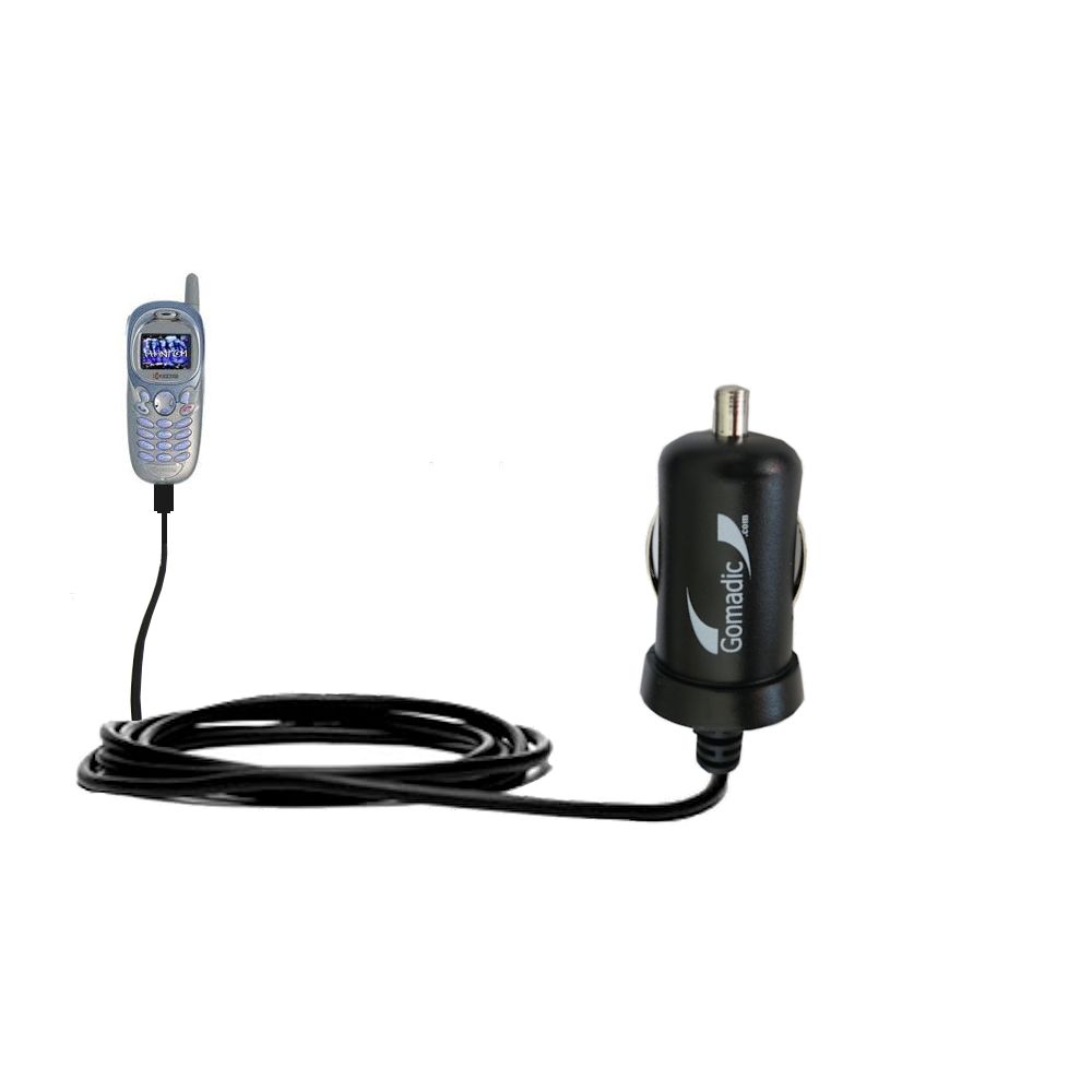 Mini Car Charger compatible with the Kyocera Phantom