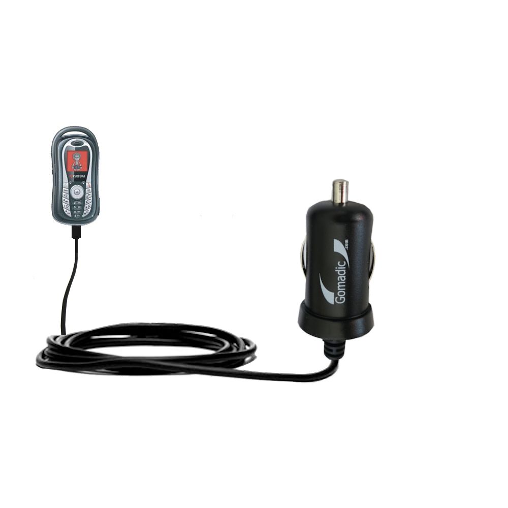 Mini Car Charger compatible with the Kyocera Strobe