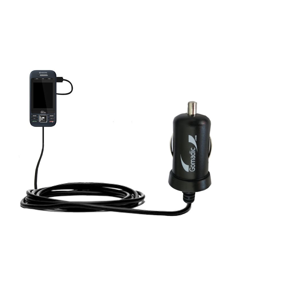 Mini Car Charger compatible with the Kyocera X-TC