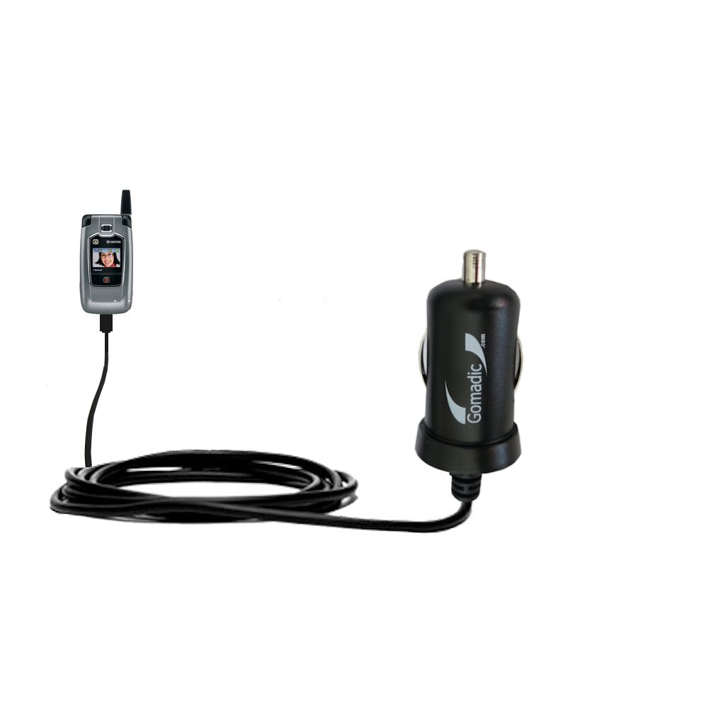 Mini Car Charger compatible with the Kyocera Xcursion