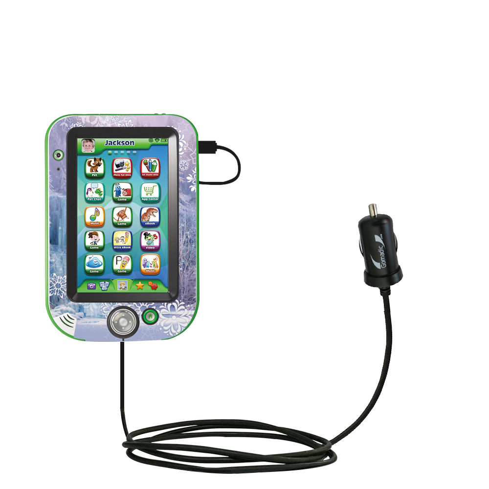 Mini Car Charger compatible with the LeapFrog LeapPad Ultra