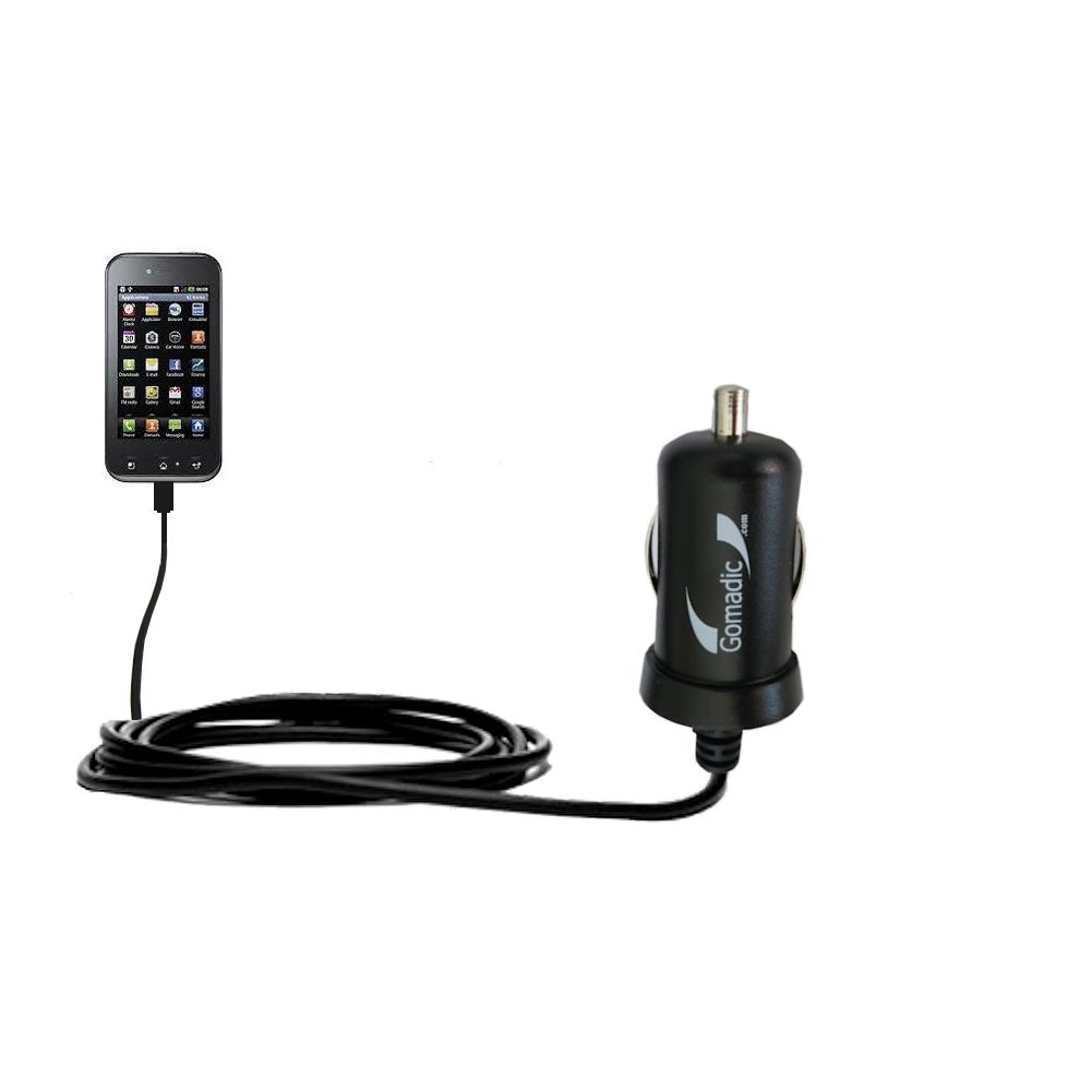Mini Car Charger compatible with the LG 1045 730