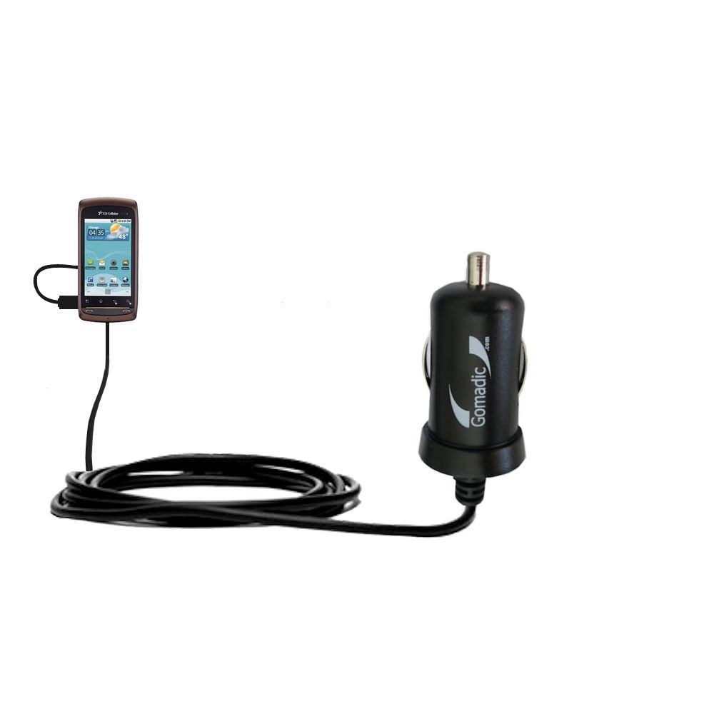 Mini Car Charger compatible with the LG Apex